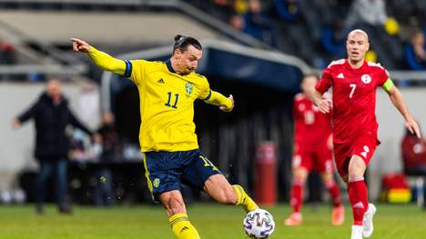 Zlatan Ibrahimovic gibt sein Comeback für Schweden
