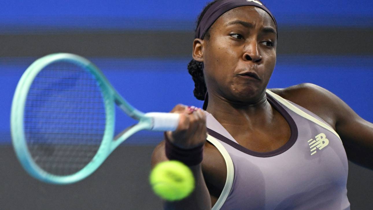 Gauff sichert sich WTA-Titel in Peking