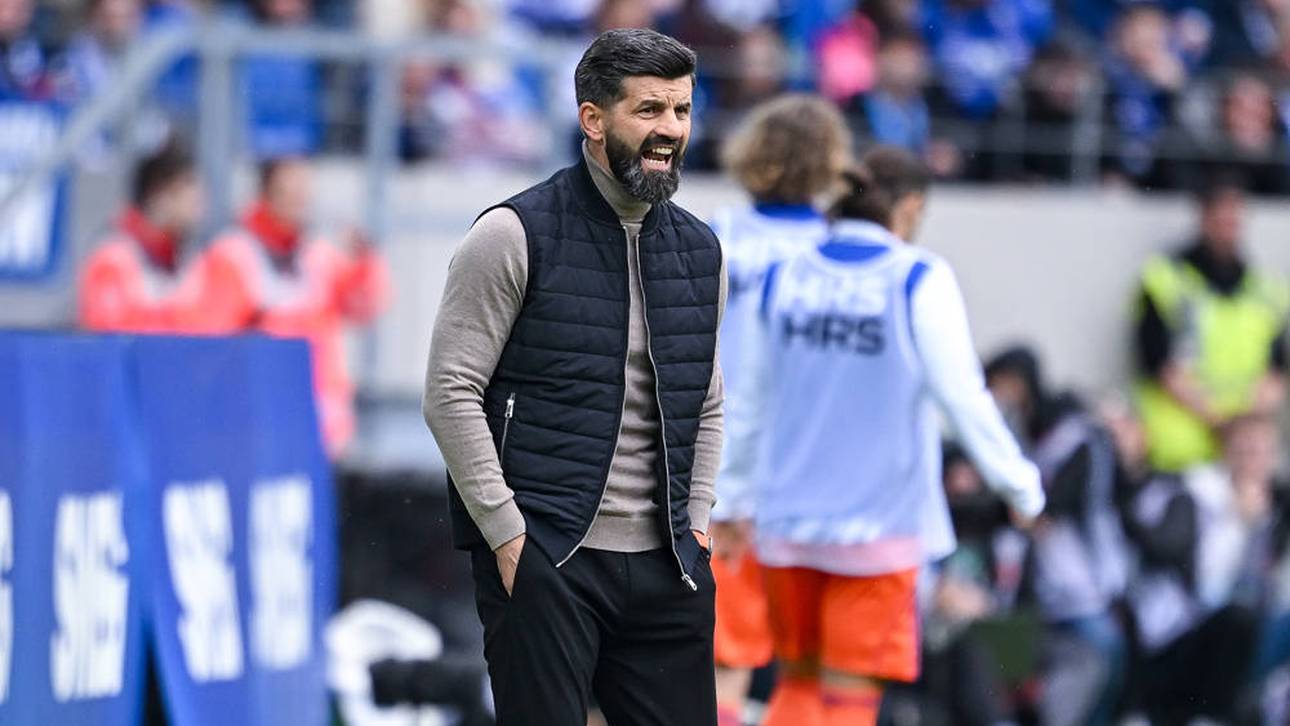 Miron Muslic gibt lautstark Anweisungen