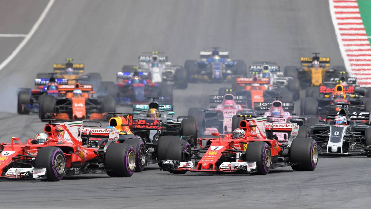 Formel 1 verlegt Starts nach hinten