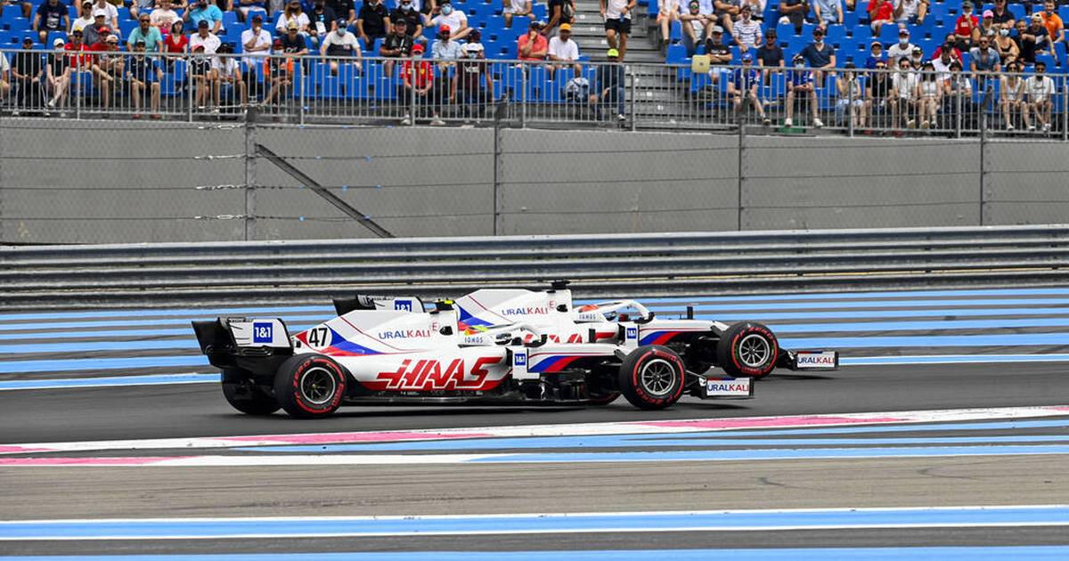 Formel 1 Mick Schumacher Sauer Nach Fast Crash Mit Mazepin In Frankreich