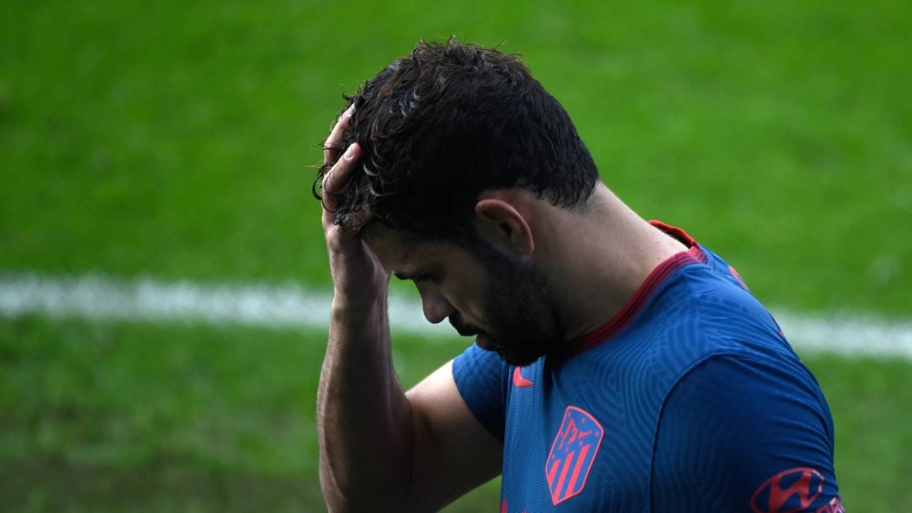 Atletico-Stürmer Costa fällt wieder länger aus