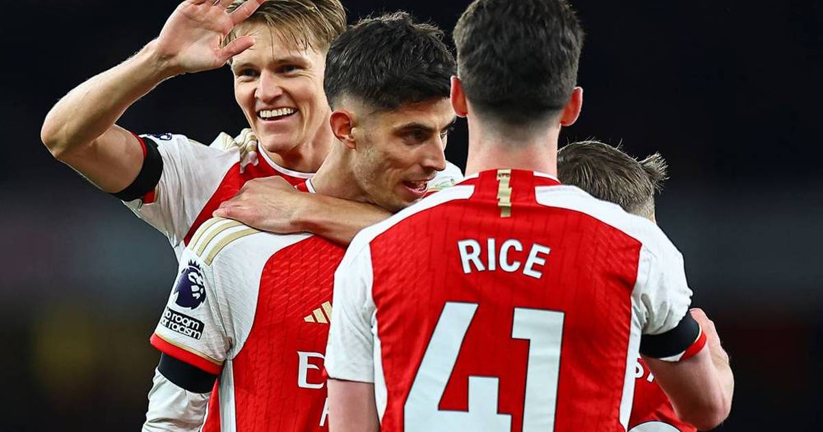 L'Inghilterra celebra Havertz dopo il prossimo concerto dell'Arsenal