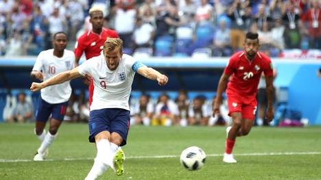 Harry Kane traf beim 6:1 von England gegen Panama gleich zwei Mal vom Elfmeterpunkt
