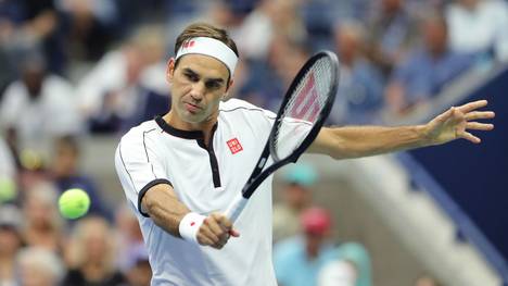 Roger Federer steht bei den US Open in der dritten Runde