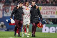 Xavi Simons hat sich beim Champions-League-Spiel gegen den FC Liverpool verletzt. Jetzt gibt RB-Trainer Marco Rose ein Update.