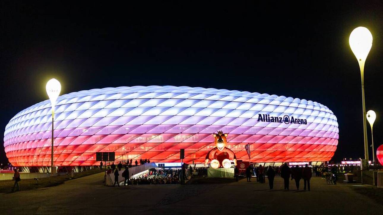Allianz Arena wird in Lila leuchten