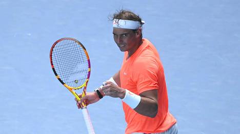 Rafael Nadal hat sich im Achtelfinale der Australian Open gegen Fabio Fognini durchgesetzt