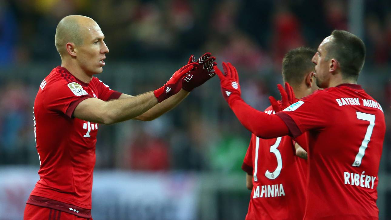 Bayern mit Robbery gegen Werder