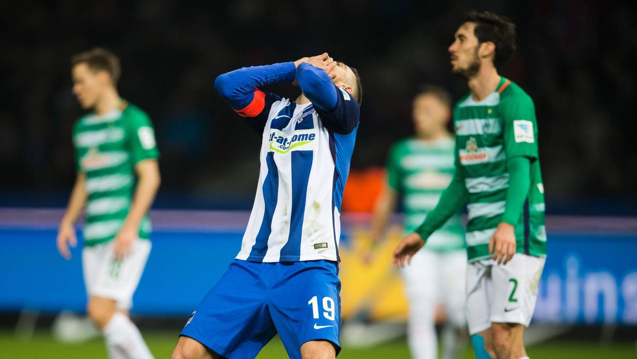 Werder versetzt Hertha Dämpfer