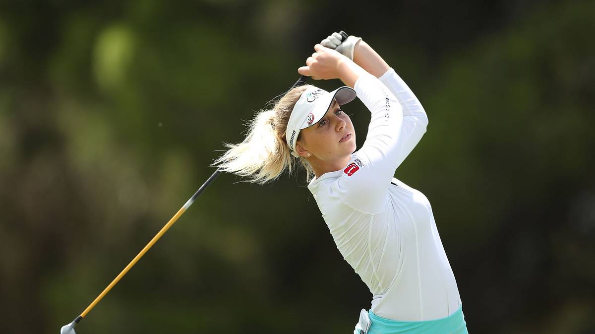 Olivia Cowan (Deutschland): Die 21-jährige Golferin tritt zusammen mit Kollegin Karolin Lampert für Deutschland an 