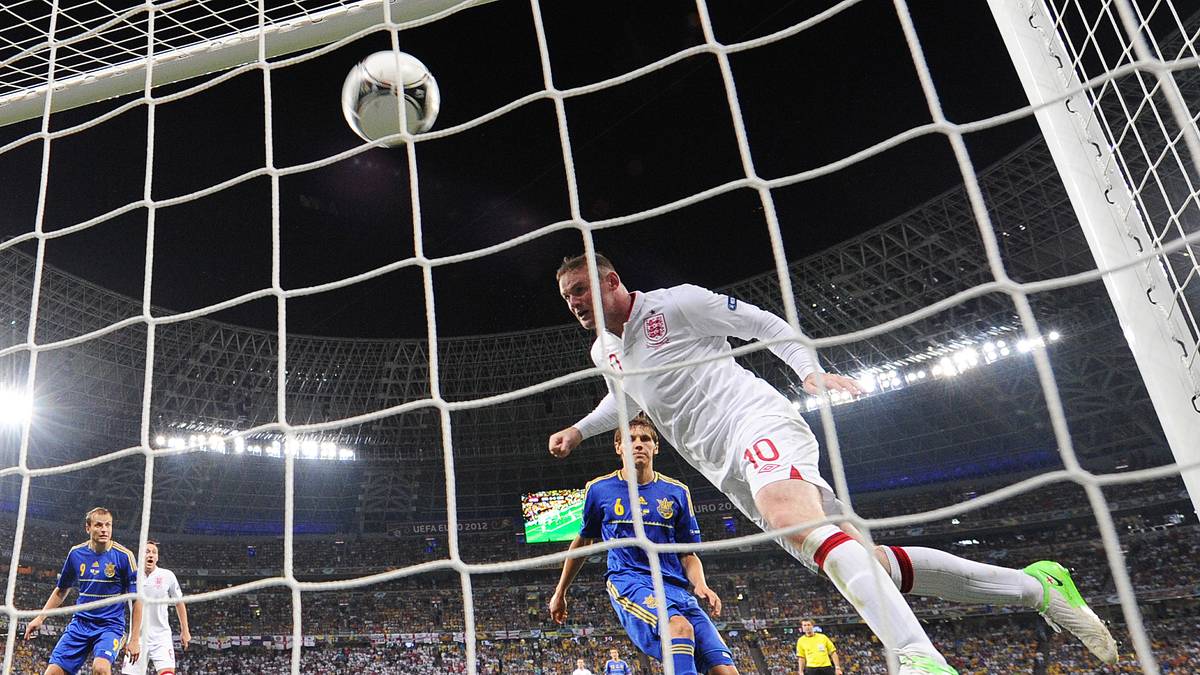 PLATZ 4: Wayne Rooney/England - 6 Tore
