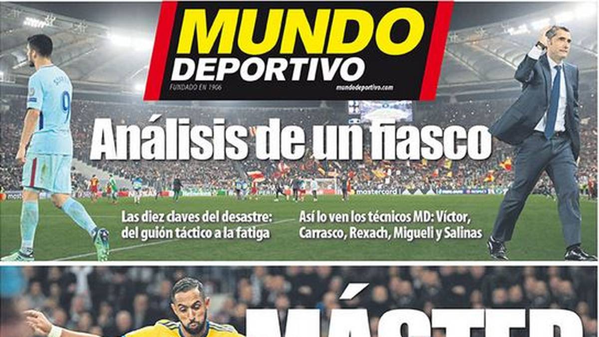 MUNDO DEPORTIVO (Barcelona): "Master in Schiedsgerichtsbarkeit! Real zieht ins Halbfinale ein und bleibt dabei seinem Stil treu: Ein sehr zweifelhafter Elfmeter an Lucas in Minute 93. besiegelt das Weiterkommen. Die sehr umstrittene Entscheidung des Schiedsrichtergespanns wirft die großartige Aufholjagd von Juventus weg"