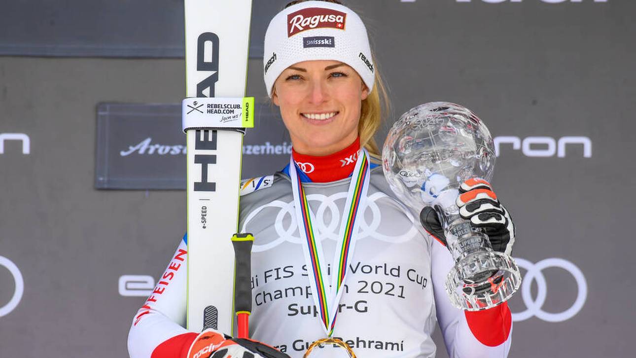 Lara Gut-Behrami gewann in der Saison 2020/21 die kleine Kristallkugel im Super-G