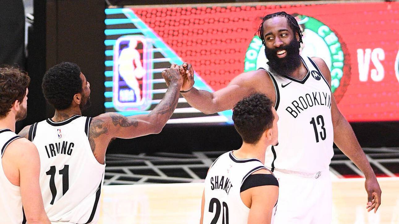 Dreier-Hagel! Nets versenken Magic