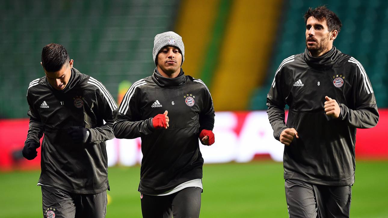 James im Training, Neuer-Rückkehr offen