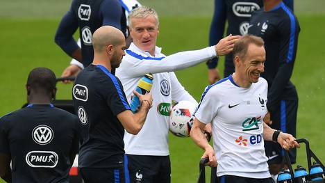 Frankreichs Coach Didier Deschamps ist vor dem Achtelfinale zuversichtlich