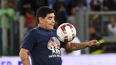 Diego Armando Maradona gehört zur FIFA-Liste der weltbesten Fußballer des 20. Jahrhunderts