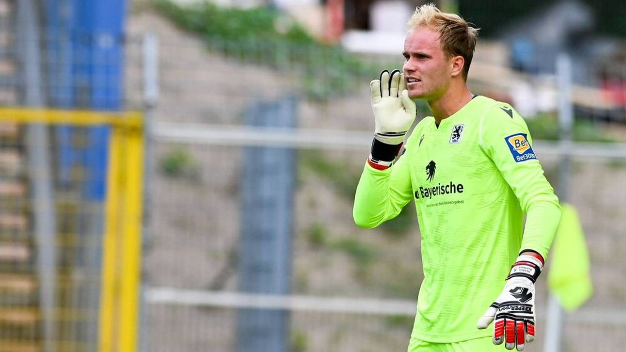 Hendrik Bonmann in seiner Zeit bei 1860 München (2019)