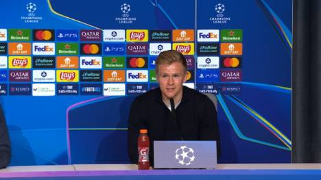 Eintracht Frankfurts Stürmer Jonathan Burkardt spricht vor dem Champions-League-Duell mit Atletico über den Stürmer-Hype beim Gegner. Julian Álvarez und Antoine Griezmann nötigen ihm Respekt ab.