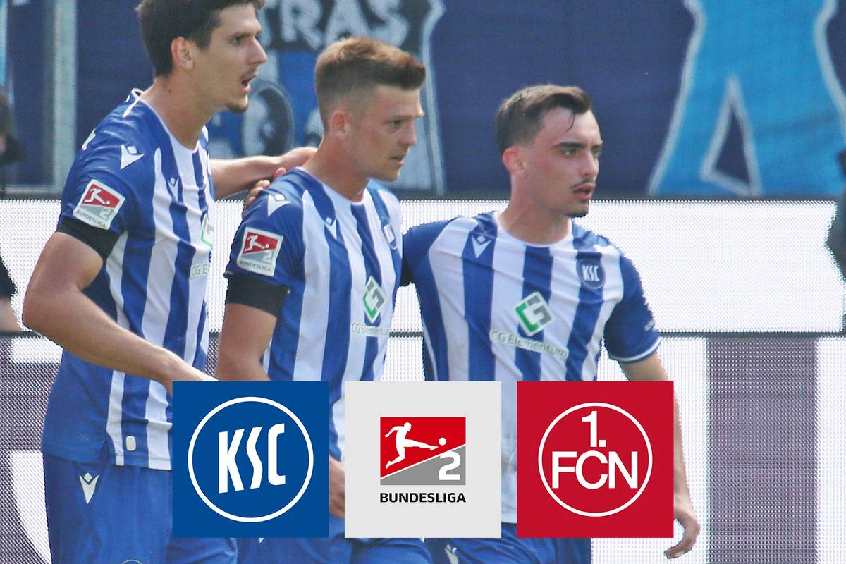 Karlsruhe fährt einen verdienten Heimsieg ein. Gegen Nürnberg geht der KSC bereits nach ein paar Sekunden in Führung.