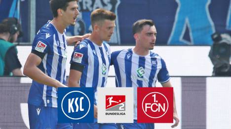 Karlsruhe fährt einen verdienten Heimsieg ein. Gegen Nürnberg geht der KSC bereits nach ein paar Sekunden in Führung.