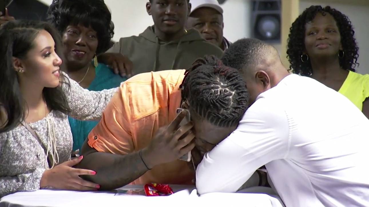 Tränen und Buhrufe am zweiten Draft-Tag