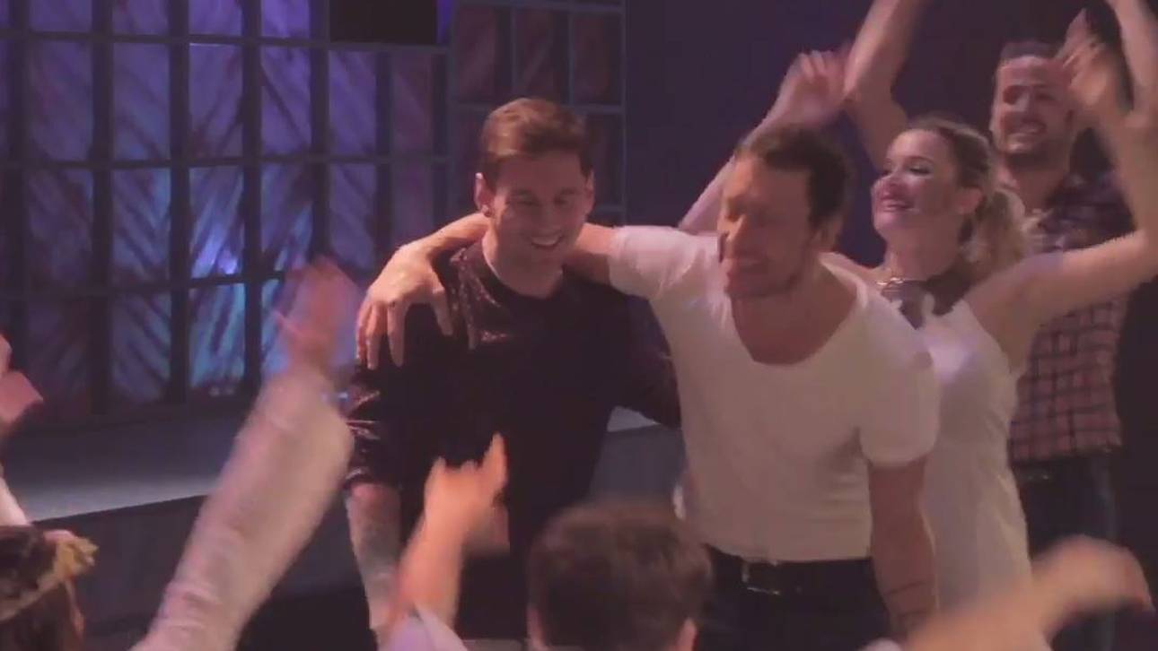 Messi im Theater gefeiert