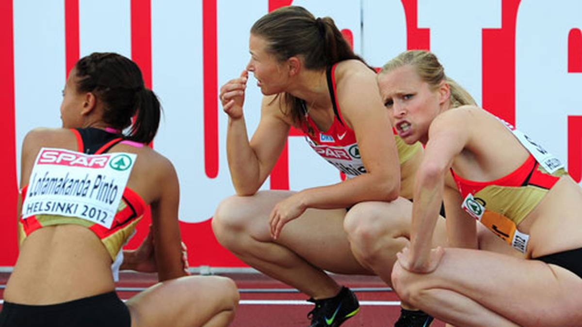 Nach dem Aus sind die deutschen Sprinterinnen enttäuscht