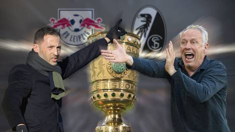 RB Leipzig und der SC Freiburg stehen im Finale des DFB-Pokals