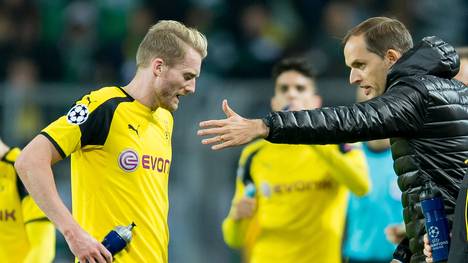 Andre Schürrle (l.) äußert sich kritisch über Ex-Trainer Thomas Tuchel