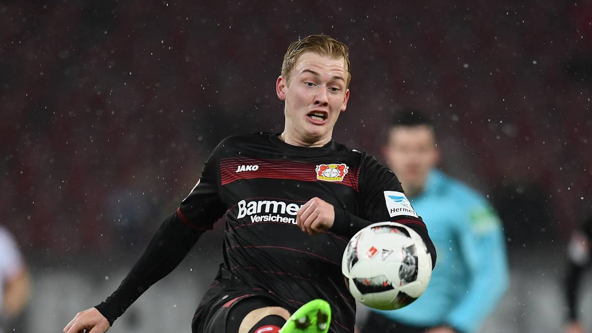JULIAN BRANDT (bis 87.): Zeigte offensiv einige gute Ansätze, leistete sich aber auch viele Fehlpässe - SPORT1-Note: 4