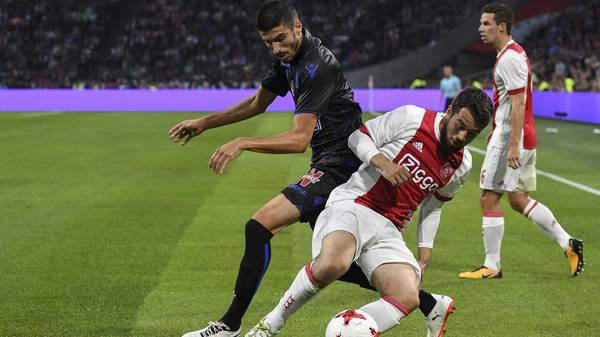 Amin Younes (r.) hat noch bis 2018 einen Vertrag bei Ajax Amsterdam 