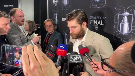 Der große Traum ist erneut geplatzt, zum zweiten Mal in Folge zieht Leon Draisaitl mit den Edmonton Oilers im Stanley-Cup-Finale der NHL den Kürzeren. Nach dem Spiel kann der Deutsche die Enttäuschung nicht verbergen.