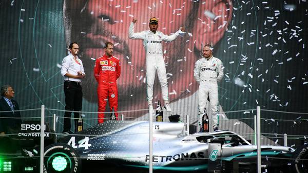 Lewis Hamilton gewann den Großen Preis von Mexiko