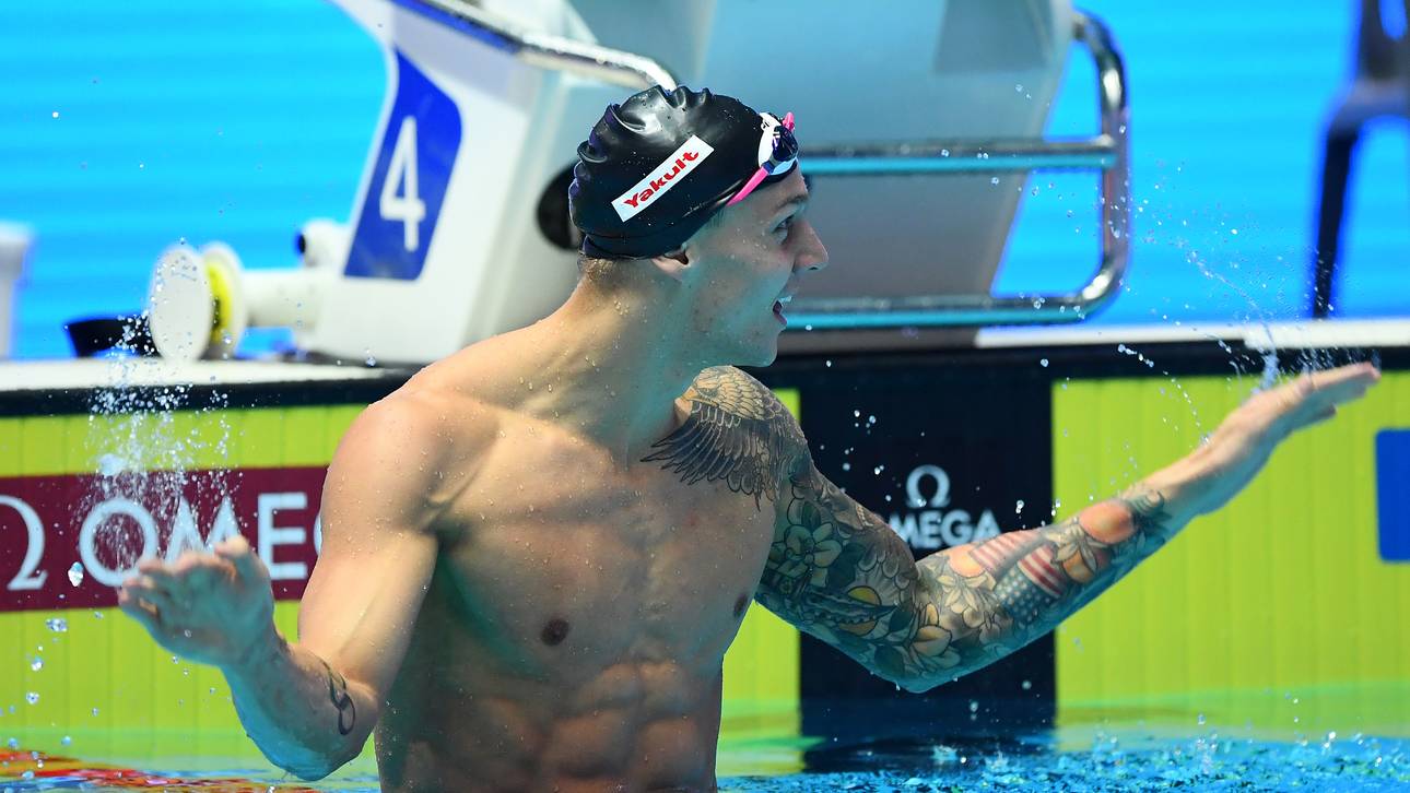 Dressel jubelt über Dreifach-Gold