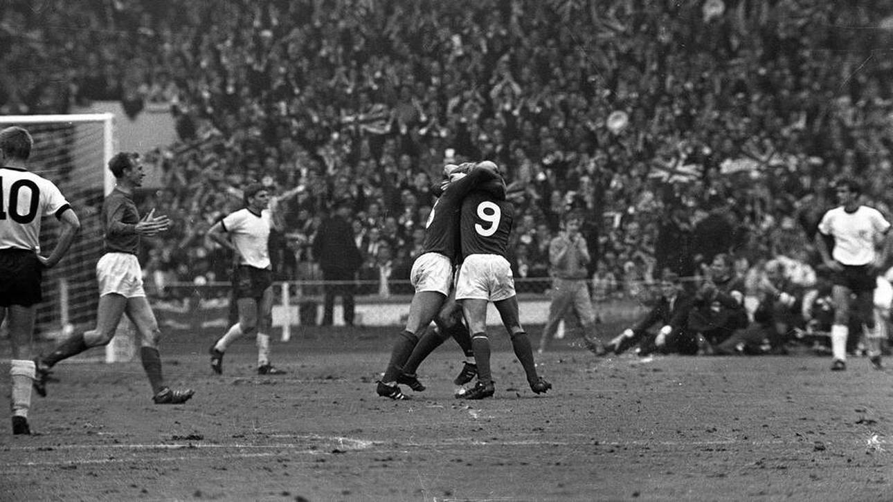 England feiert 1966 im WM-Finale den Titel