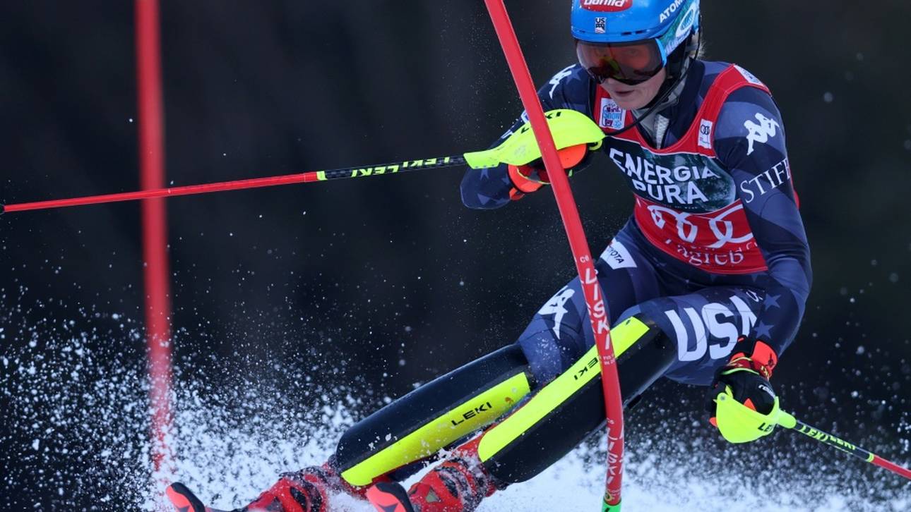 Kranjska Gora: Rekordjägerin Shiffrin vorerst Fünfte