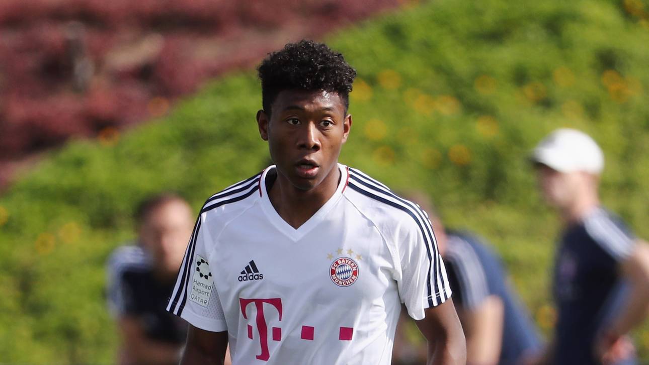 Alaba beim FCB zurück im Training