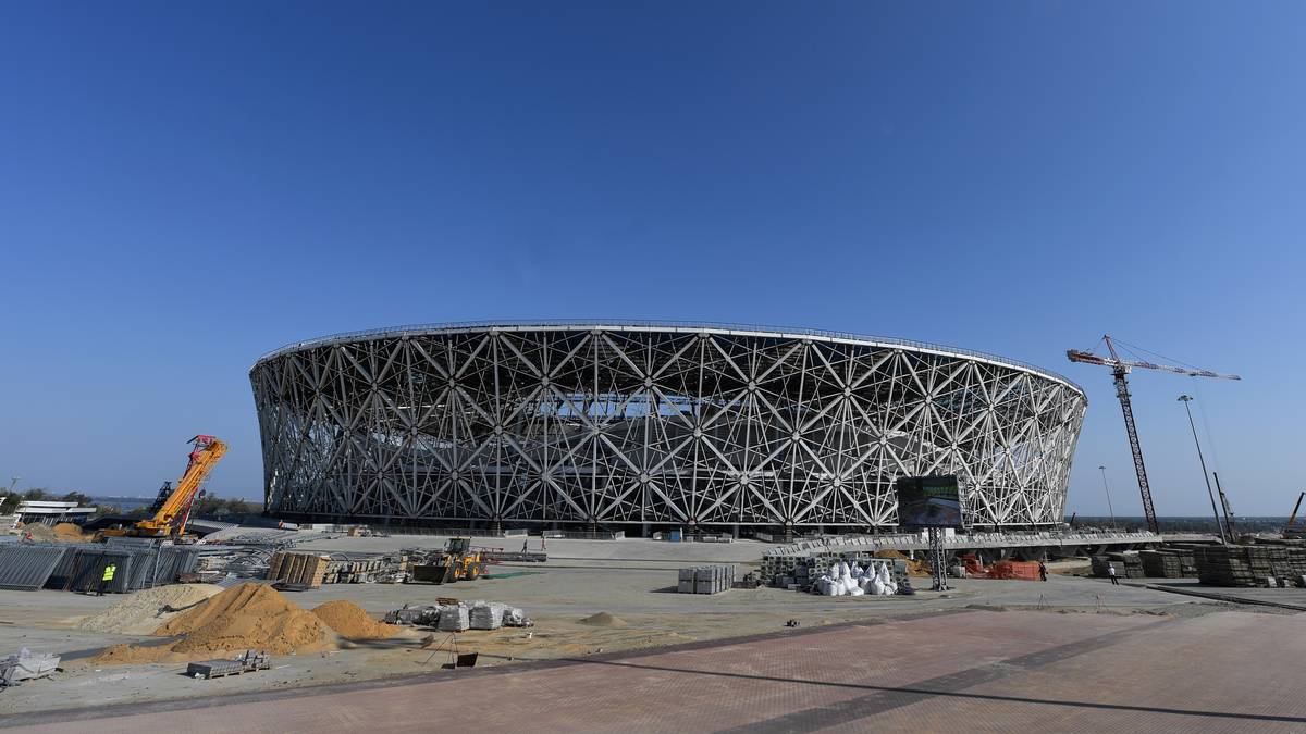 WOLGOGRAD-ARENA in Wolgograd - Fassungsvermögen: 45.568 Zuschauer