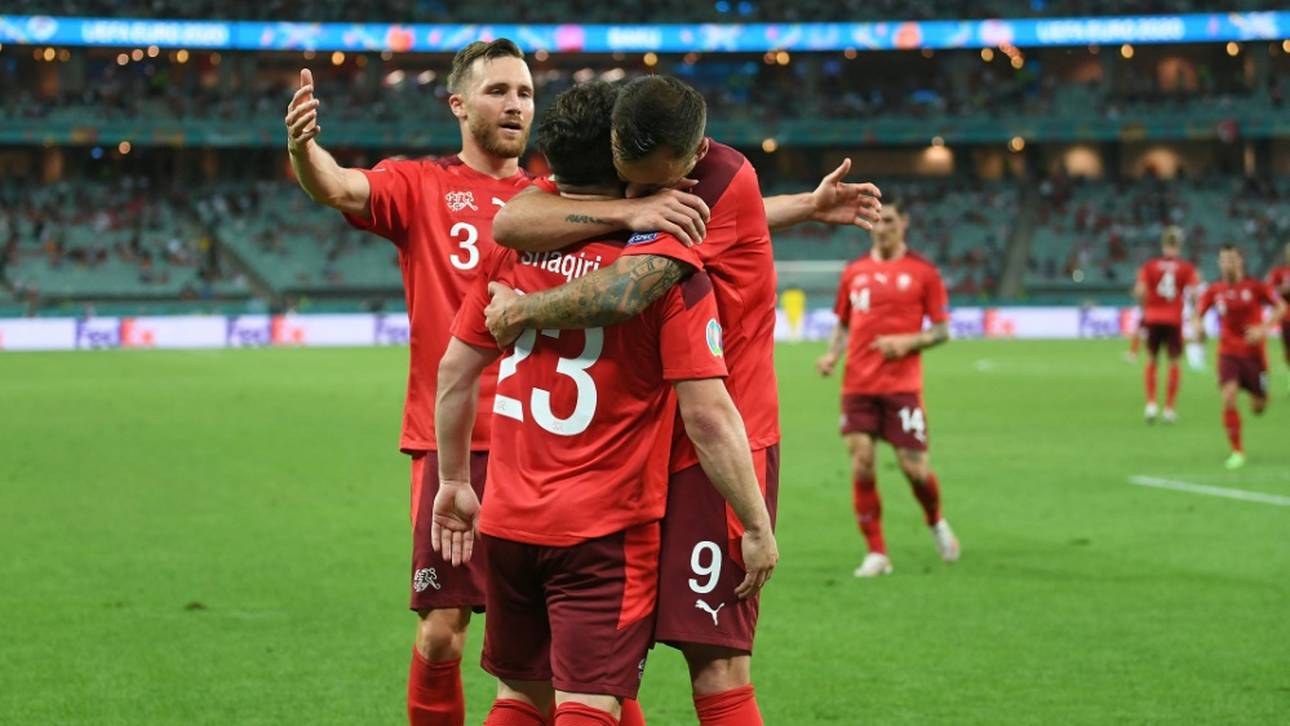 Der Stand der Drittplazierten