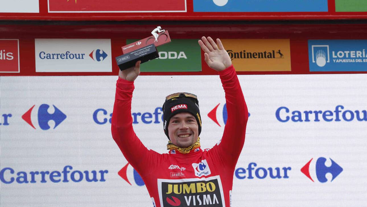 Vuelta: Roglic zurück in Rot