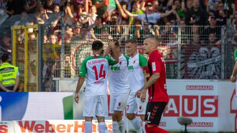 Florian Niederlechner traf gegen Ex-Klub SC Freiburg