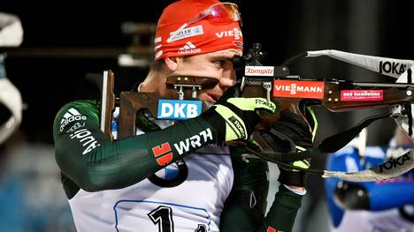 Arnd Peiffer rettet der deutschen Mixed-Staffel Platz drei