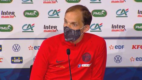 Trotz des Gewinns der Coupe de France ist Thomas Tuchel nach dem Abpfiff alles andere als glücklich. Der PSG-Coach hadert mit der Verletzung von Kylian Mbappé.