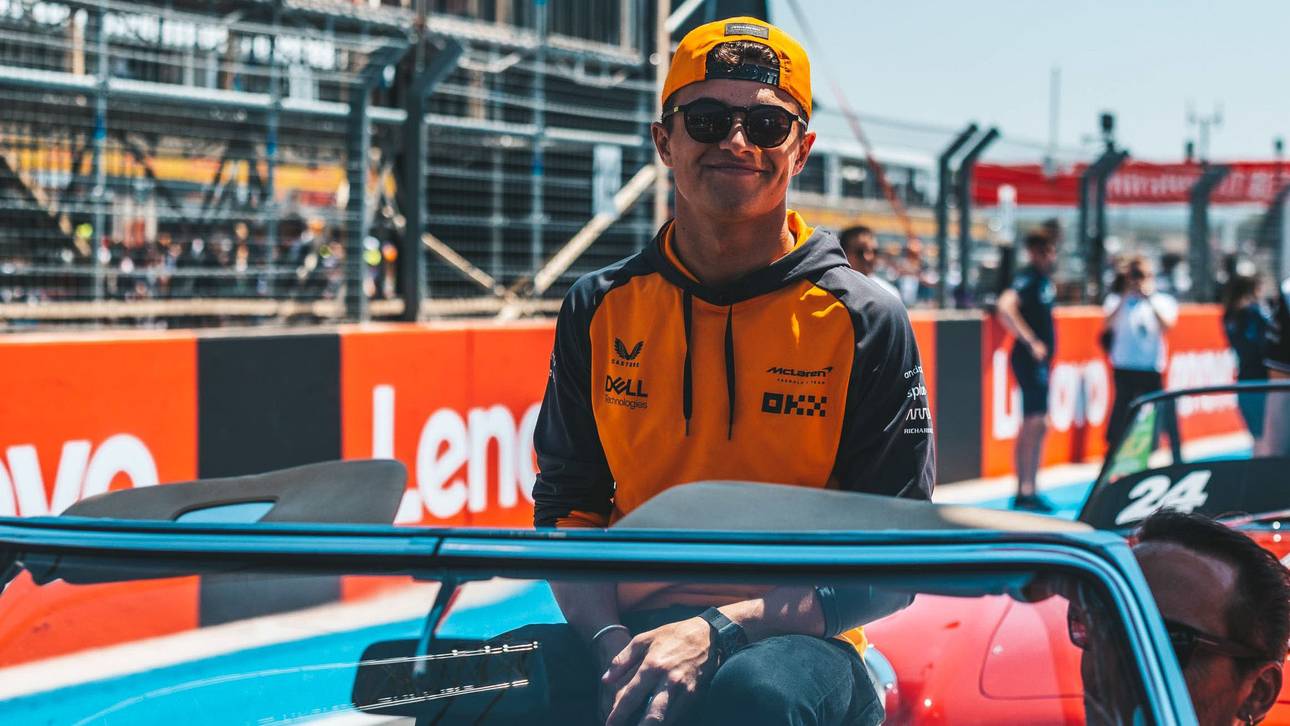 Lando Norris im Call of Duty-Interview