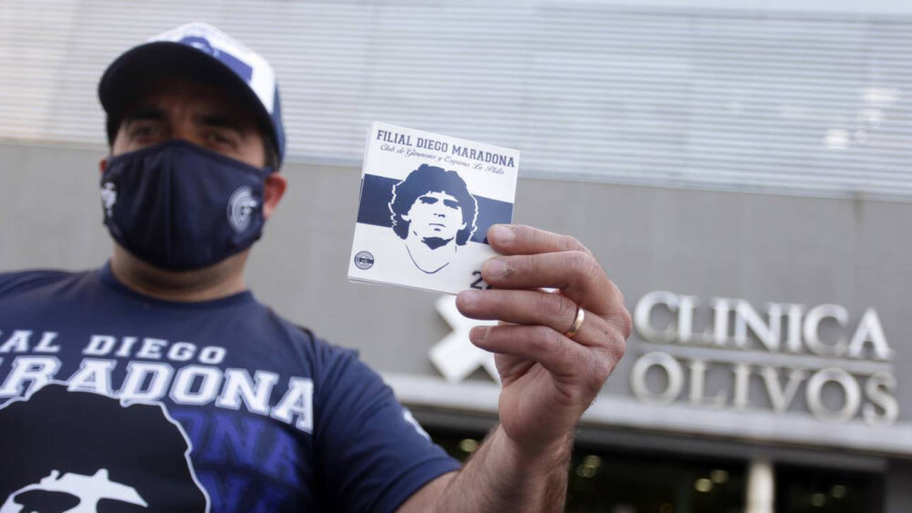 Entzugs-Probleme bei Maradona