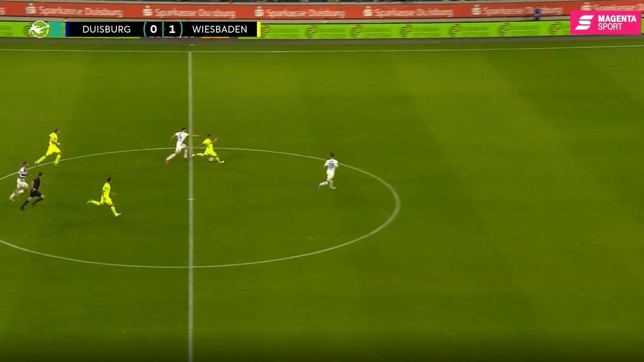MSV Duisburg gegen SV Wehen Wiesbaden, 3. Liga, Spieltag 5, Highlights