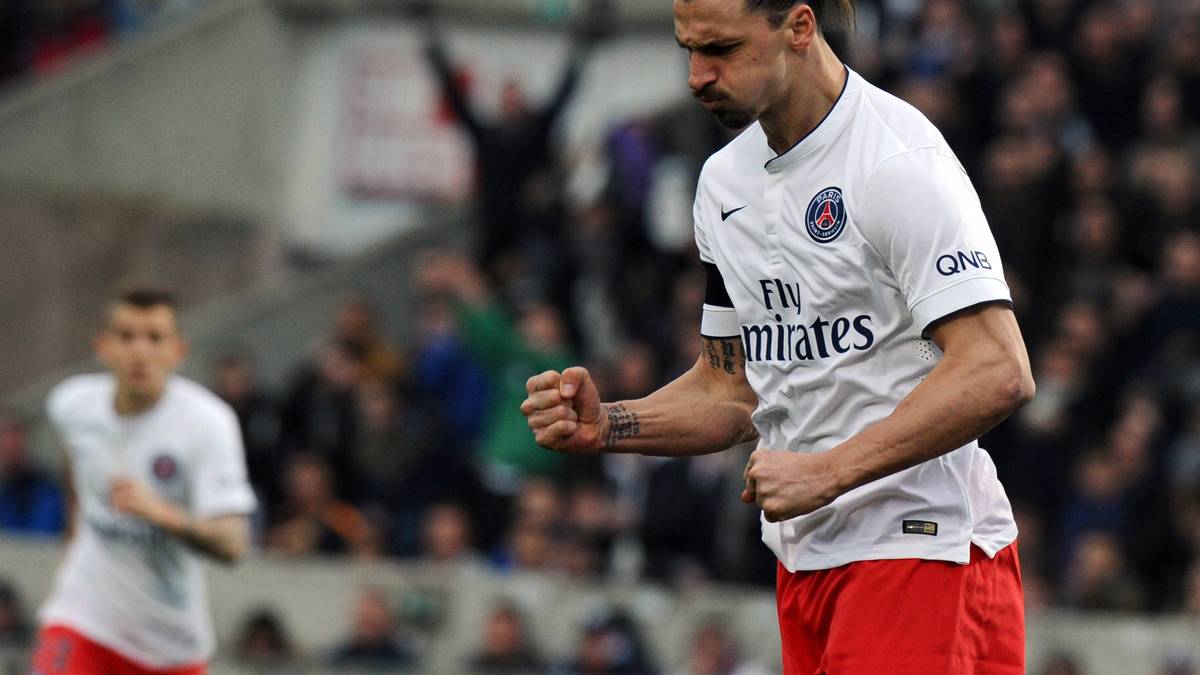 Platz 8: Zlatan Ibrahimovic (Paris St. Germain, 21,5 Millionen Euro)