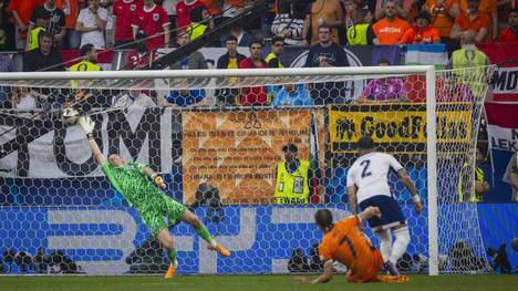 Jordan Pickford kassierte gegen die Niederlande ein frühes Gegentor